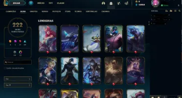 CONTA VALORANT + LOL TODOS OS AGENTES E VÁRIAS SKINS