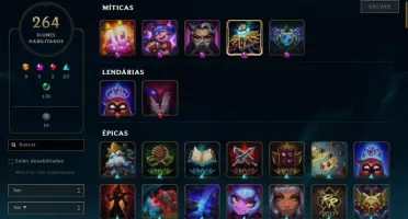 Conta League of legends 10 anos+