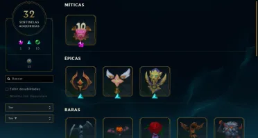 Conta League of legends 10 anos+