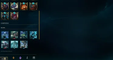 Conta League of legends 10 anos+
