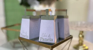 Lembrancinha chá de panela