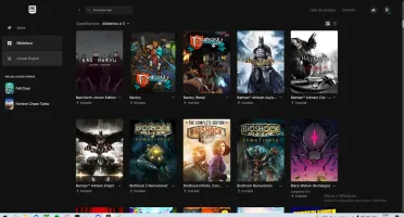Conta Epic Games com vários jogos