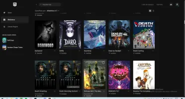 Conta Epic Games com vários jogos