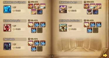 Conta Summoners War PVE 100% EM 70 DIAS