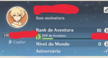 CONTA AR10 - Andarilho(Scaramouche), Mona e Keqing