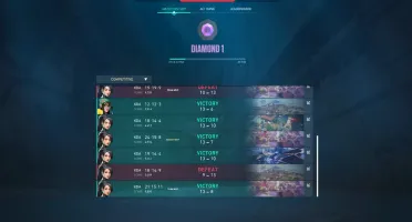 CONTA SMURF VALORANT DIAMANTE 1 COM SKINS