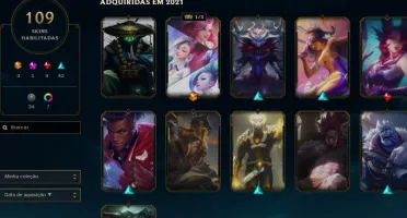 Conta D4 LOL