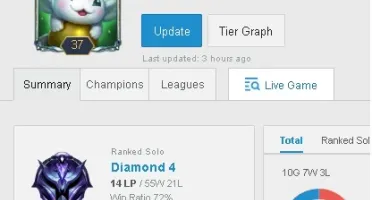 Conta Diamante 4 smurf, win rate alto, e-mail não verificado