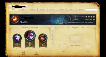 Conta Unranked Lv 30 18k de ip