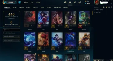 Conta LOL Platina season 2021  Level 211