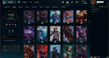 Conta LOL Platina season 2021  Level 211