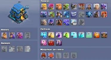 Vendo Conta CV 12 Semi full, Casal de herói 50 com Skins