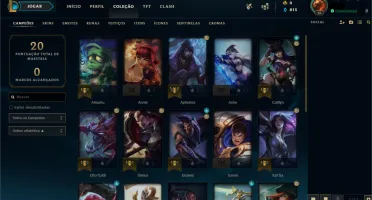 Unranked Level 30 Focada em ADC's