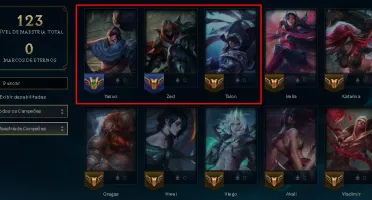 [Conta Br] Dima 4 Soloq+skins+mmr Bufado Fila Mestre+zaahen