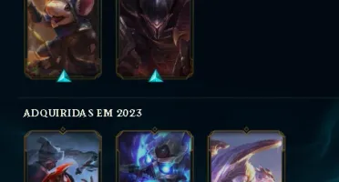 [Conta Br] Dima 4 Soloq+skins+mmr Bufado Fila Mestre+zaahen