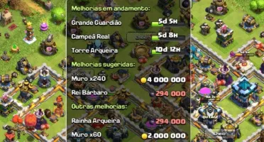 CLASH OF CLANS - CV13 QUASE FULL