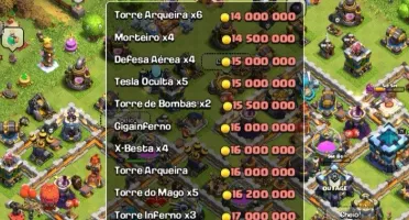 CLASH OF CLANS - CV13 QUASE FULL
