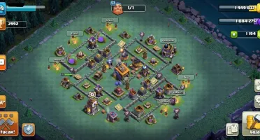 CLASH OF CLANS - CV13 QUASE FULL