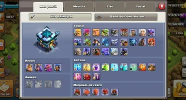 CLASH OF CLANS - CV13 QUASE FULL
