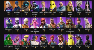 Conta Fortnite Og | Stw Fundador | Passe S5 | Muitas Skins