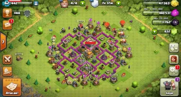 CONTA CV 7 CLASH OF CLANS BARATA BEM UPADA
