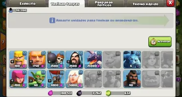 CONTA CV 7 CLASH OF CLANS BARATA BEM UPADA