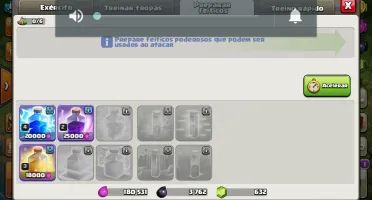 CONTA CV 7 CLASH OF CLANS BARATA BEM UPADA