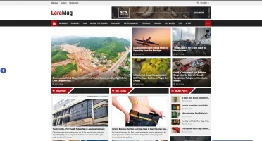 Source PHP LaraMag - Sistema multilíngue de notícias