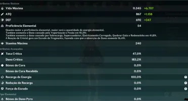 Conta Genshin Desde O Lançamento, varios 5 estrelas, R.A: 57