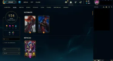 CONTA LOL - DIAMANTE 4 • PROMOÇÃO !!!