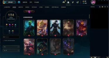CONTA LOL - DIAMANTE 4 • PROMOÇÃO !!!