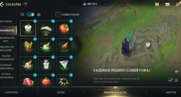 Conta wild rift 46 skins challenger 3 seasons
