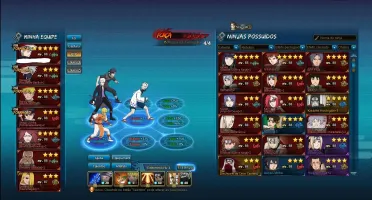 Conta Naruto Online s455 Relâmpago Gêmeos