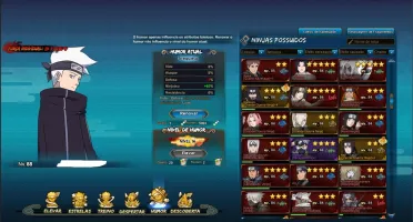 Conta Naruto Online s455 Relâmpago Gêmeos
