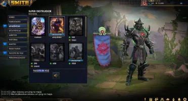 Conta De Smite Lvl 69, 68 Skins