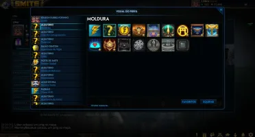 Conta De Smite Lvl 69, 68 Skins