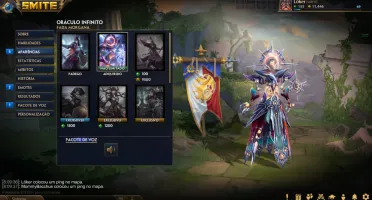 Conta De Smite Lvl 69, 68 Skins