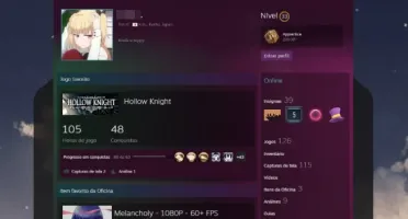 Conta Steam, lvl 33 com 126 jogos