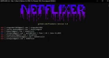 👻 Verificador rápido de contas da Netflix