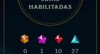 CONTA PRATA 2 MMR BOM COM 131 SKINS (gold se quiser)