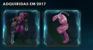 CONTA PRATA 2 MMR BOM COM 131 SKINS (gold se quiser)
