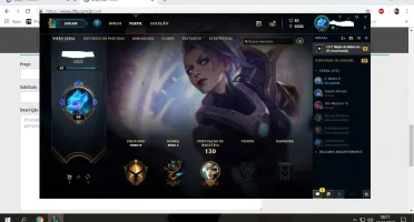 Conta GOLD lol