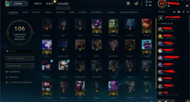conta lol lvl 31/ borda de prata/ atual unranked