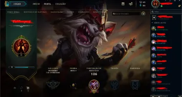 conta lol lvl 31/ borda de prata/ atual unranked