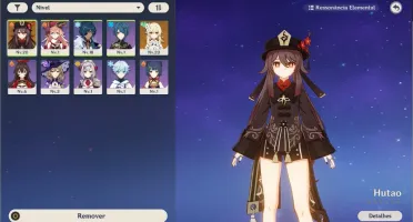 CONTA COM HUTAO AR 10 / CONTA REROLL / GENSHIN IMPACT
