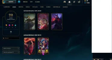 Conta LOL gold 3
