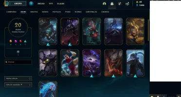 Conta LOL gold 3