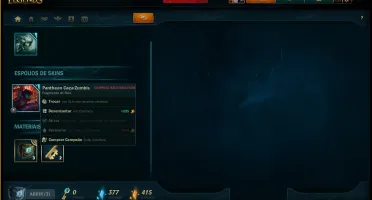 CONTA DE LEAGUE OF LEGENDS B1 S6 / 33 Champs - 9 skins