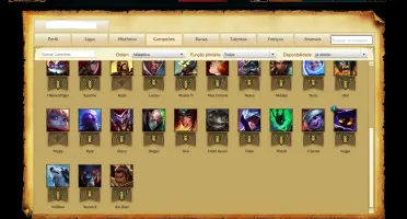 CONTA DE LEAGUE OF LEGENDS B1 S6 / 33 Champs - 9 skins