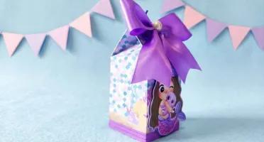 Kit Caixinhas Milk Sereia Personalizadas